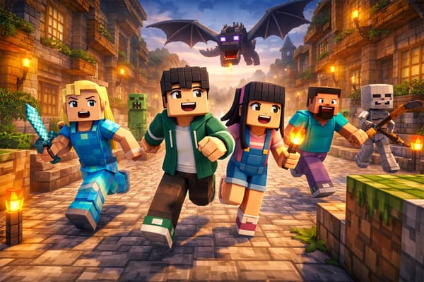 Minecraft 2 Python kodekurs - quest-spill