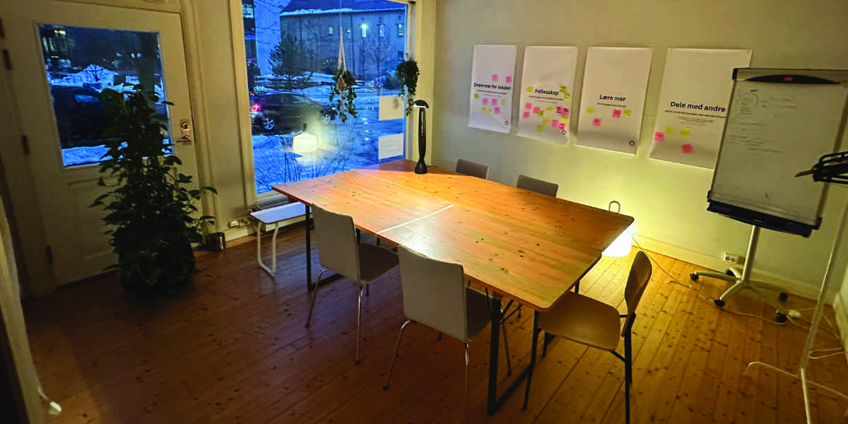 Nabolagsfabrikken — lokalet for fysiske kurs hos Learnlink